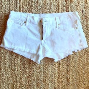 True Religion Joey Cut Off Jean Shorts